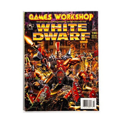 GW White Dwarf #190 ''Tyranid Ranged Weapons, Callidus Imperial Assassin'' Mag VG