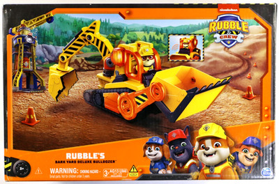 Nickelodeon Rubble & Crew Rubble's Bark Yard Deluxe Bulldozer - Lights & Sounds
