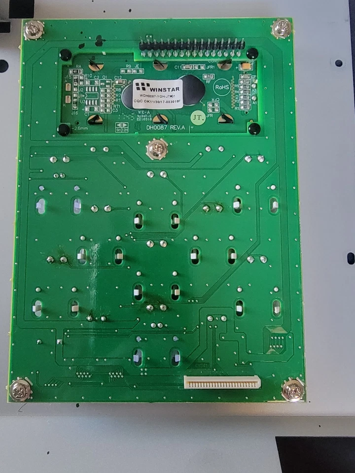 全新面板 带液晶显示器 适用于罗兰打印机 RE640 RA640 显示屏和键盘 — 第 3/4 张图片