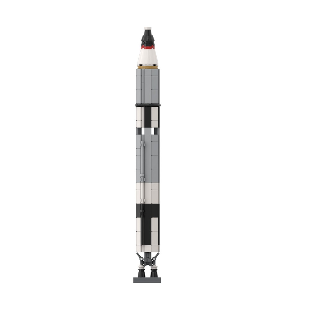 Gemini Titan Rocket (Saturn V scale) Titan II GLV Model 203 Pieces