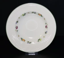 Mikasa Sunshine Lane Rim Soup Bowl – Fruit with Green Trim | Multiple Available