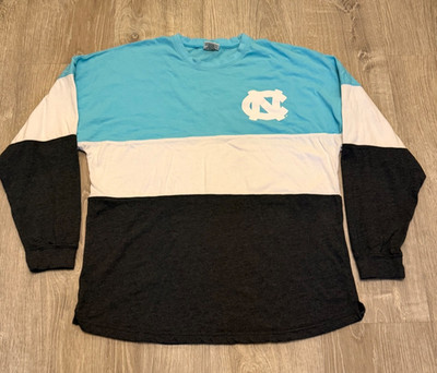 UNC North Carolina Tar Heels Long Sleeve T-Shirt Women s  Medium PRESSBOX  brand