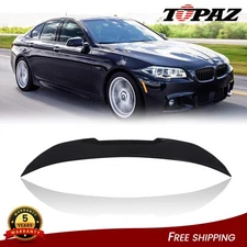 Rear Spoiler For BMW 11-17 5 Series F10 F18 528i 550i 535i Gloss Black PSM Style
