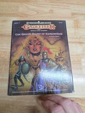D&D Gazetteer GAZ1 The Grand Duchy of Karameikos TSR 9193  Game Accessory 1987