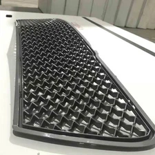 For Cadillac ATS-V 2013-2019 Paint Black Front Lower Bumper Mesh Grill Grille