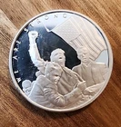 1 Oz .999 Fine Silver TRUMP " Fight fight fight"  Coin Round Bullion
