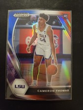 2021 Cam Thomas Lsu Prizm Draft Picks Rookie Rare