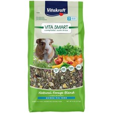 Vitakraft Vita Smart Guinea Pig Food 8 Pounds Healthy Pellets Fruits Veggies ...