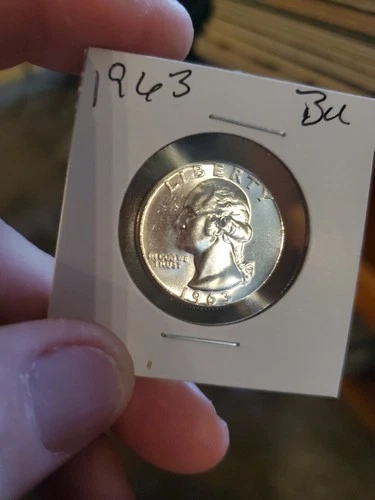 1963-P Washington Quarter - BU 🇺🇸