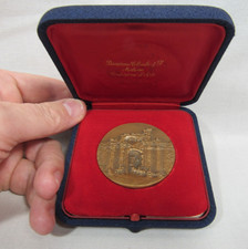 Giuseppe Garibaldi 1882-1982 Centenario Medalla de Bronce Teruggi Milán Italia A1
