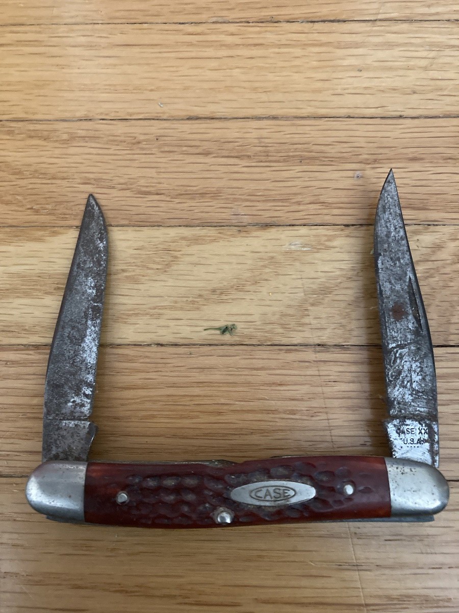 CASE XX USA 1976 MUSKRAT, CARBON STEEL BLADES! (VINTAGE) | eBay