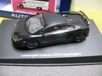 1/43 Autoart Lamborghini Gallardo LP570-4 Superleggera Schwarz 54642