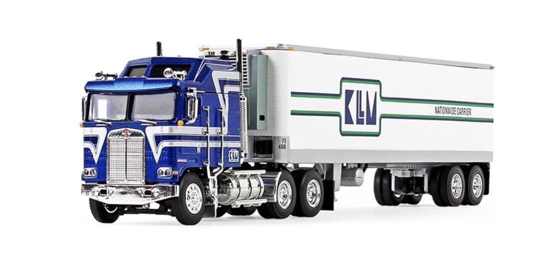 DCP First gear 1/64 Kenworth K100 COE KLM 40' Trailer 60-1015 | eBay