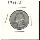 1938-S WASHINGTON QUARTER 90% SILVER!
