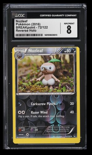 Nuzleaf graded CGC 8 for sale on eBay