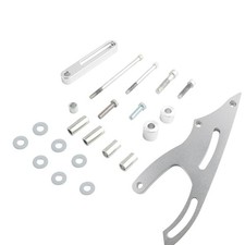 New For Ford 289 302 351w Saginaw Power Steering Bracket Sbf Small Block Billet