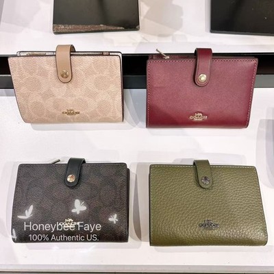 NWT Coach 2 In 1 Wallet In Blocked Signature Canvas CBK54/CCL70