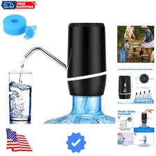 2-5 Gallon Portable Water Dispenser, Water Bottle Pump Rechargeable for 5 Gal...
