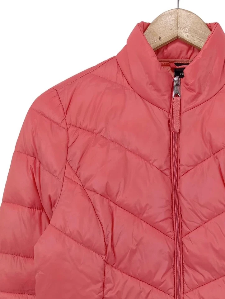 VERO MODA Chaqueta acolchada Mujeres Chaqueta Talla EU 34 rosa look casual - Imagen 3 de 4