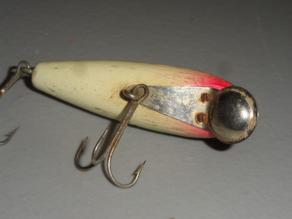 Leurre Vintage Horrocks Ibbotson HICO Get Fish - Crankbait Arc-en-ciel, Pêche Eau Douce | Appât Ancien Collection