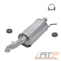 EndschalldÄMpfer Auspuff SchalldÄMpfer FÜR Ford Galaxy WGR 2.0 2.8 BJ 95-06