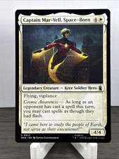 Captain Mar Vell Space Born Foil 12 Marvel Super Heroes Magic the Gathering