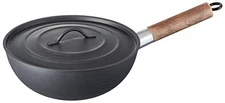 Skater Outdoor wok with removable handle 23cm with storage bag IRCN1-A