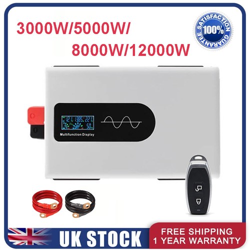 Pure Sine Wave Solar Inverter 3000W 5000W 8000W 12000W Off Grid 12V 24V ...