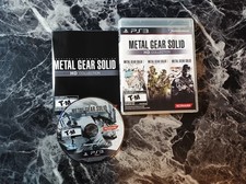 Metal Gear Solid HD Collection PS3 Complete CIB