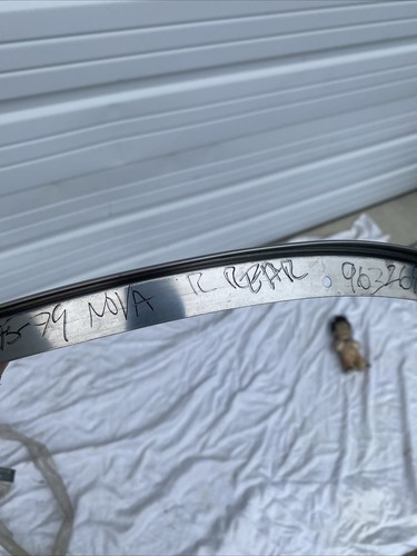 1975-79 Nova Rear Wheel Well Opening Molding RH Right Passenger Side Aftermarket - Picture 19 of 24