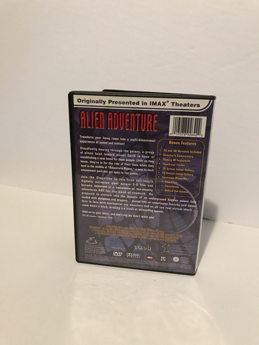 IMAX - Alien Adventure 17078926422| eBay