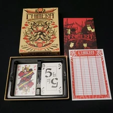 Chimera (Card Game, 2014) Z-Man Games ladder climbing strategy COMPLETE