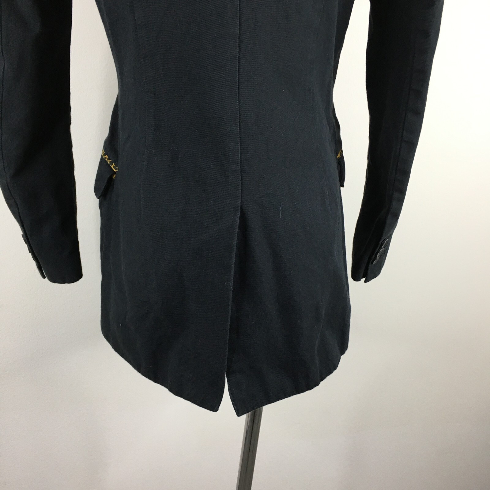 CURRENT ELLIOTT Black Leopard Print Collar & Trim… - image 11