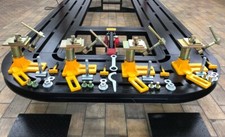 Universal Heavyduty Auto Body Frame Machine Anchoring Clamps German No Pinchweld Universal Heavyduty Auto Body Frame Machine Anchoring Clamps German No Pinchweld