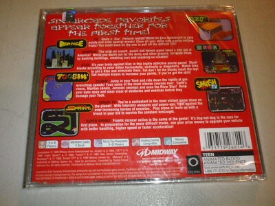ARCADE PARTY PAK Sur PS1 – Neuf Sous Blister, Jeu PlayStation