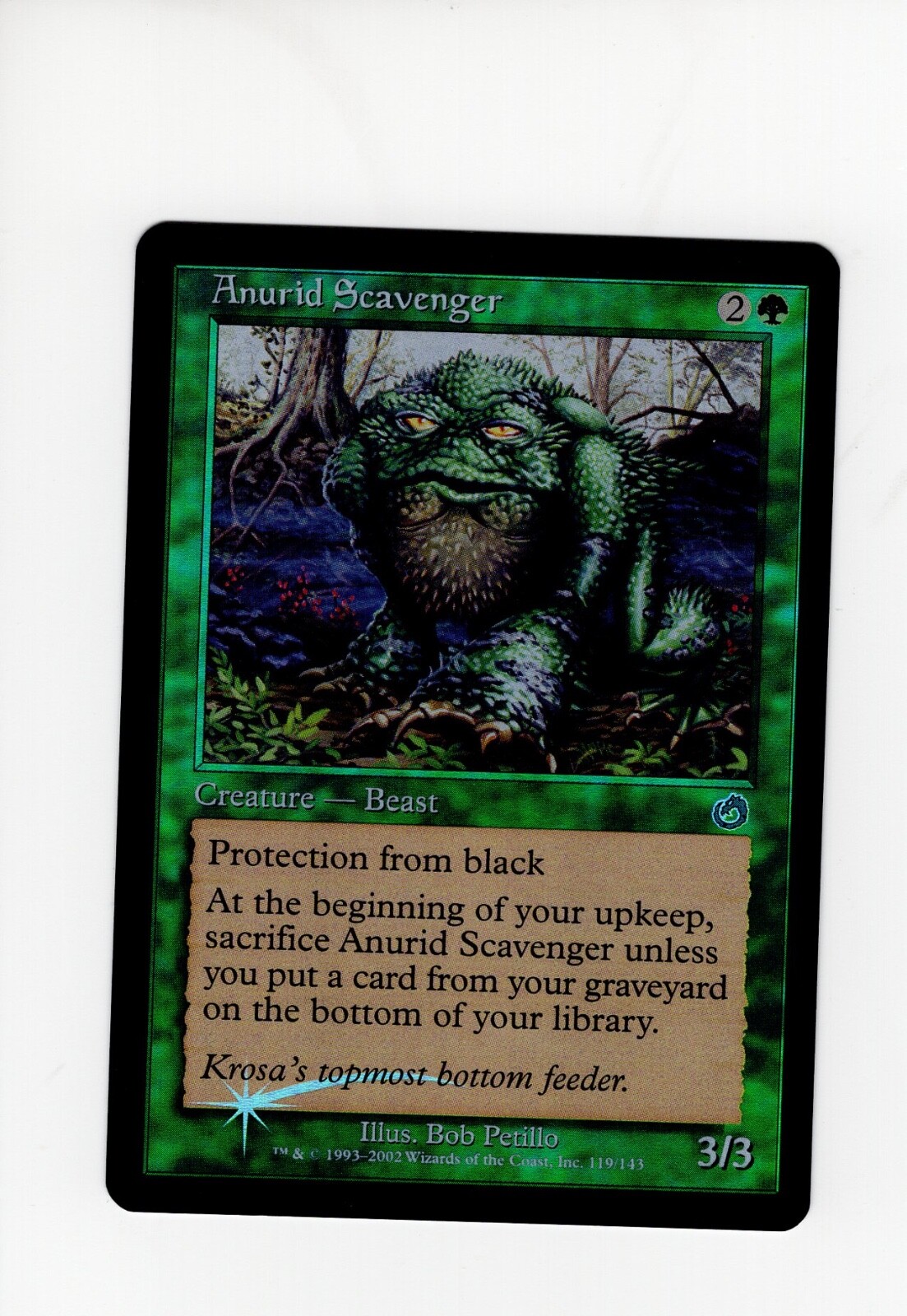 Anurid Scavenger Torment LP light clouding FOIL MTG Magic the Gathering b