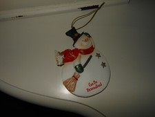 NEW Snowman Christmas Ornament You Can Personalize