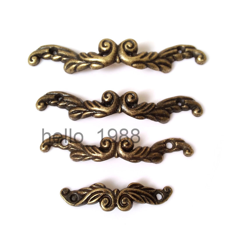 10pcs Antique Drawer Pull Jewelry Box Handle Little Box Pull