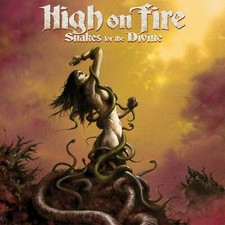 HIGH ON FIRE Snakes For The Divine BANNER HUGE 4X4 Ft Fabric Poster Flag art
