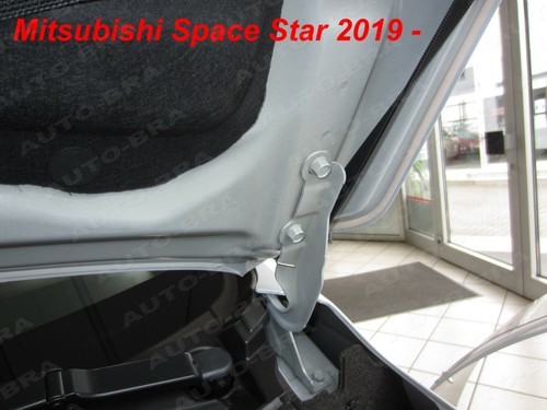 CARBON Optik BRA für Mitsubishi Space Star Bj. ab 2019 Steinschlagschutz Tuning - Picture 4 of 8