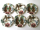 Southern Living 9" Exotic Status Cats Leopard Plates Nwt Set 6