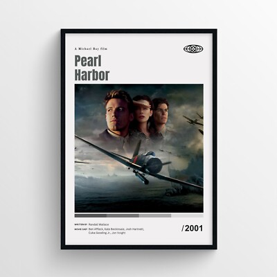 Pearl Harbor Movie Poster Print, Wall Art - Unframed