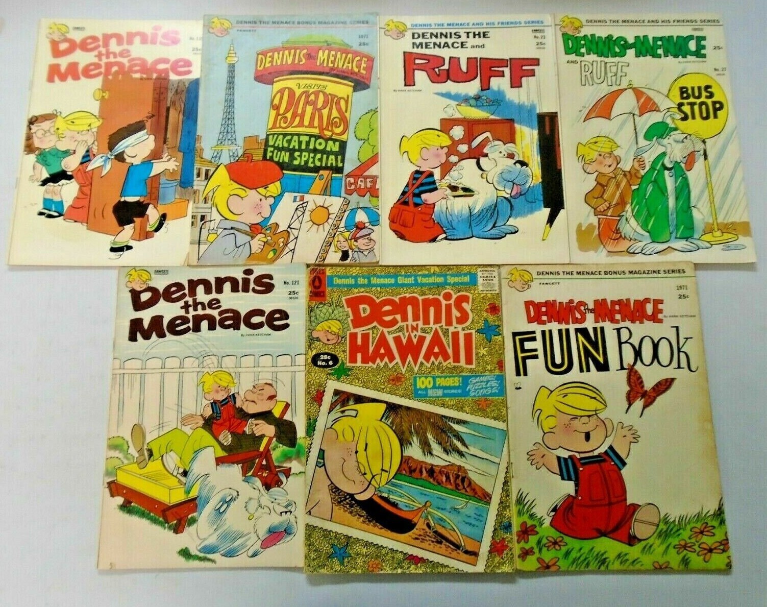 Bronze Age Dennis the Menace Comic Lot 25 Different 4.0 VG | eBay