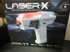 NEW Laser X Real Life Laser Gaming Experience 2 Blasters Digital Sound  Lights 