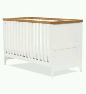 mothercare summer oak cot bed