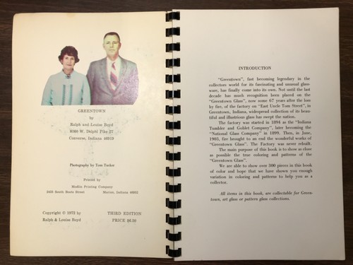 Greentown in Color - 3rd Edition, 1972 - Ralph & Louise Boyd - Foto 3 di 4