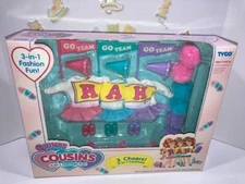 Quints Cousins 3 CHEERS! 3-in-1 Fashions Doll Clothing Tyco Vintage