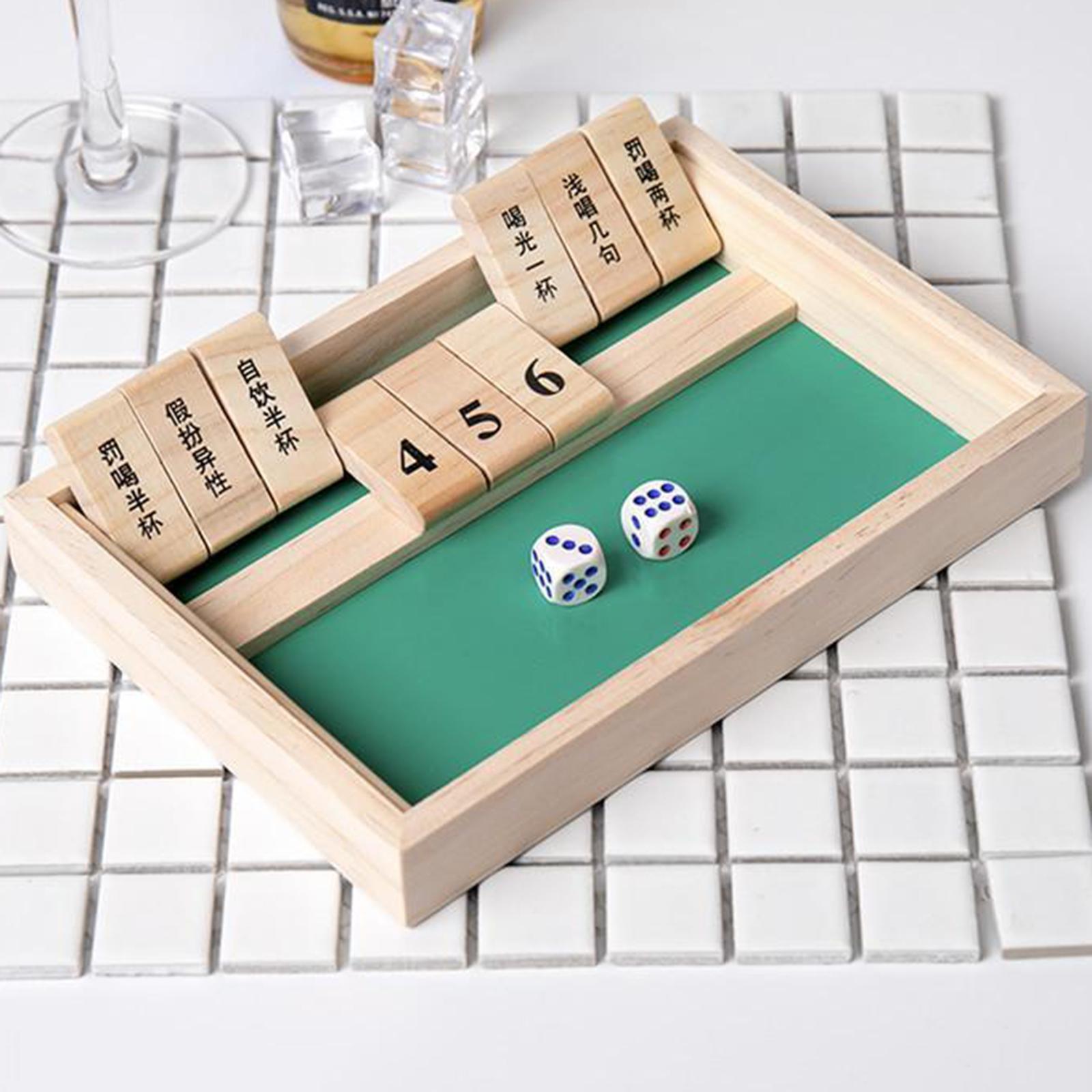 1 2 Player Wooden Board Game Close Box for Adult Party eBay