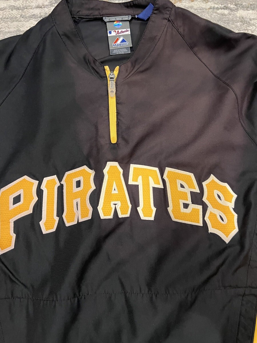 Pittsburg Pirates MLB 1/4 Zip Embroidered Warm-up Jacket