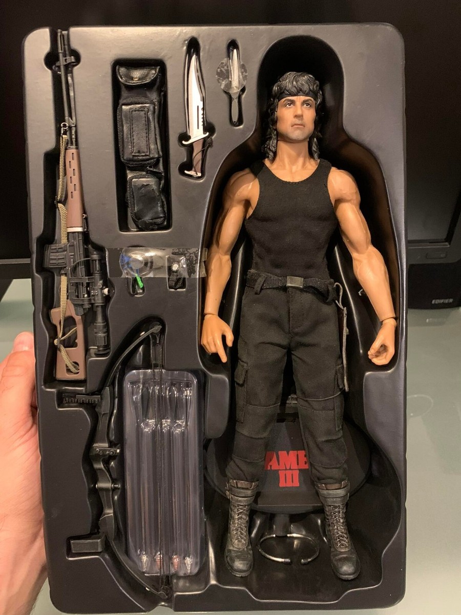 RAMBO フィギュア Amazon.com: Hiya Toys Rambo: First Blood Exquisite Super